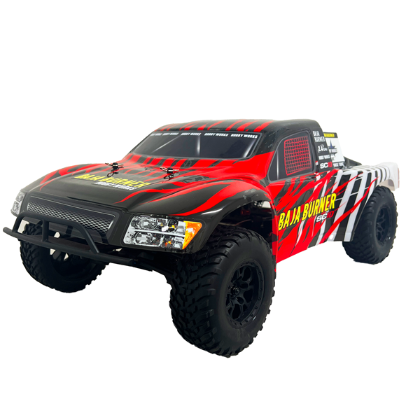 HOBBY WORKS RC HWC-00020-3-R Baja Burner V3.1 2wd SC Truck Red 1/10th RTR