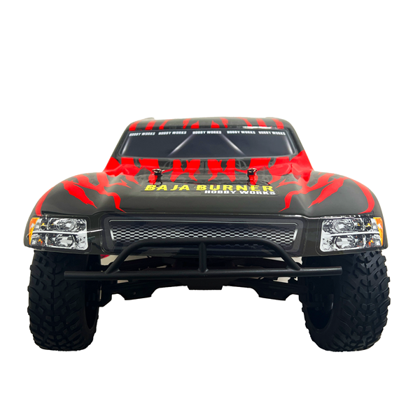 HOBBY WORKS RC HWC-00020-3-R Baja Burner V3.1 2wd SC Truck Red 1/10th RTR