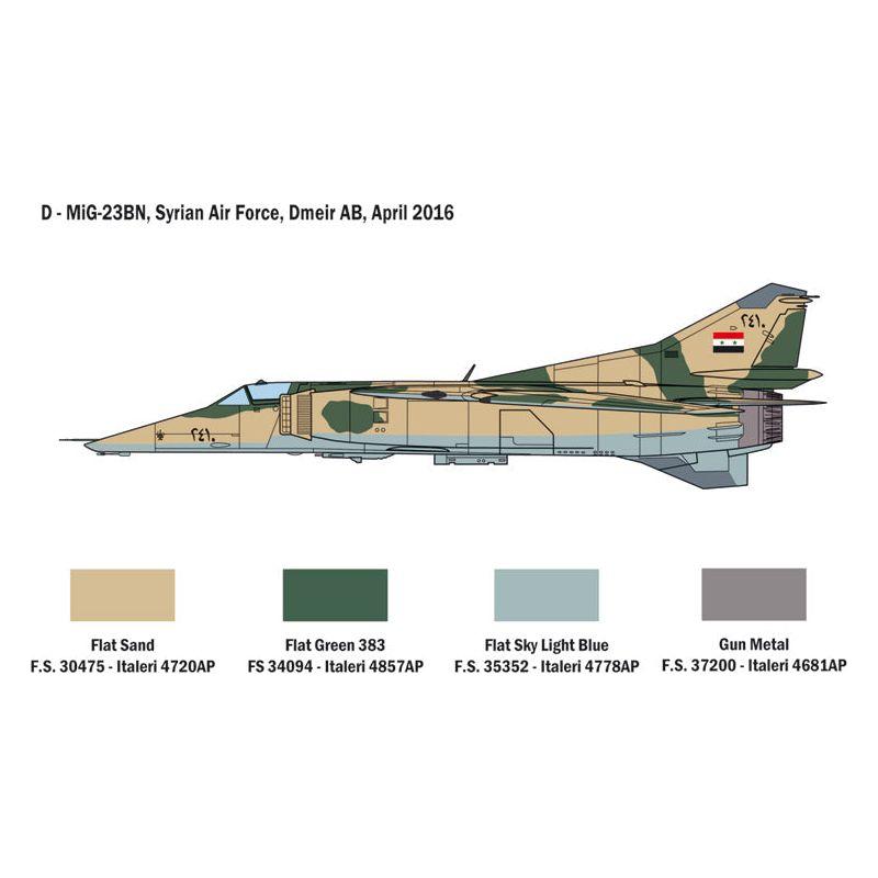 ITALERI 1/48 MiG-23 MF/BN 'Flogger'