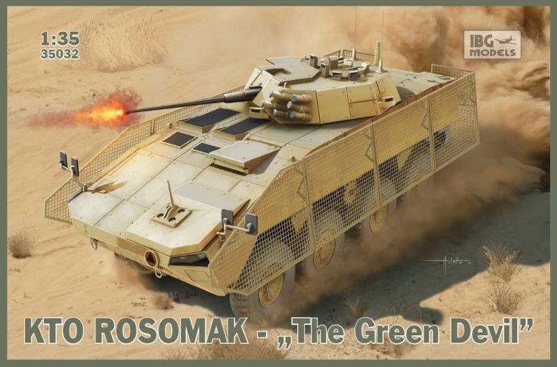 IBG 1/35 KTO Rosomak "The Green Devil" Plastic Model Kit [35032]