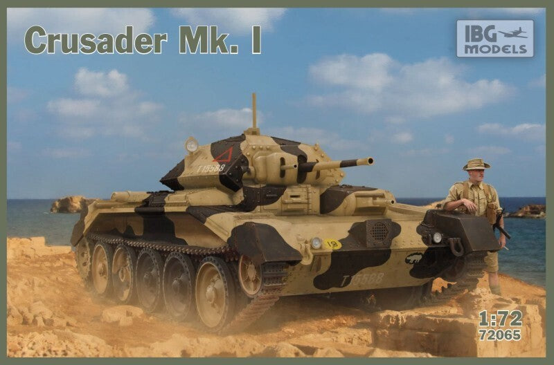 IBG 1/72 Crusader Mk. I - British Cruiser Tank Mk. VI Plastic Model Kit [72065]