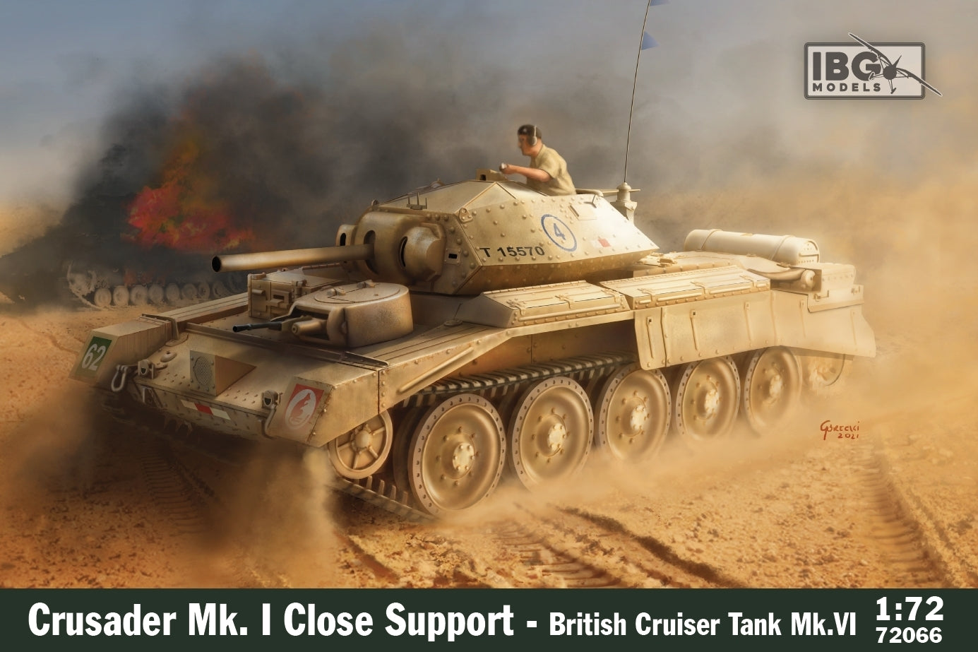 IBG 1/72 Crusader Mk.I CS British Close Support [72066]