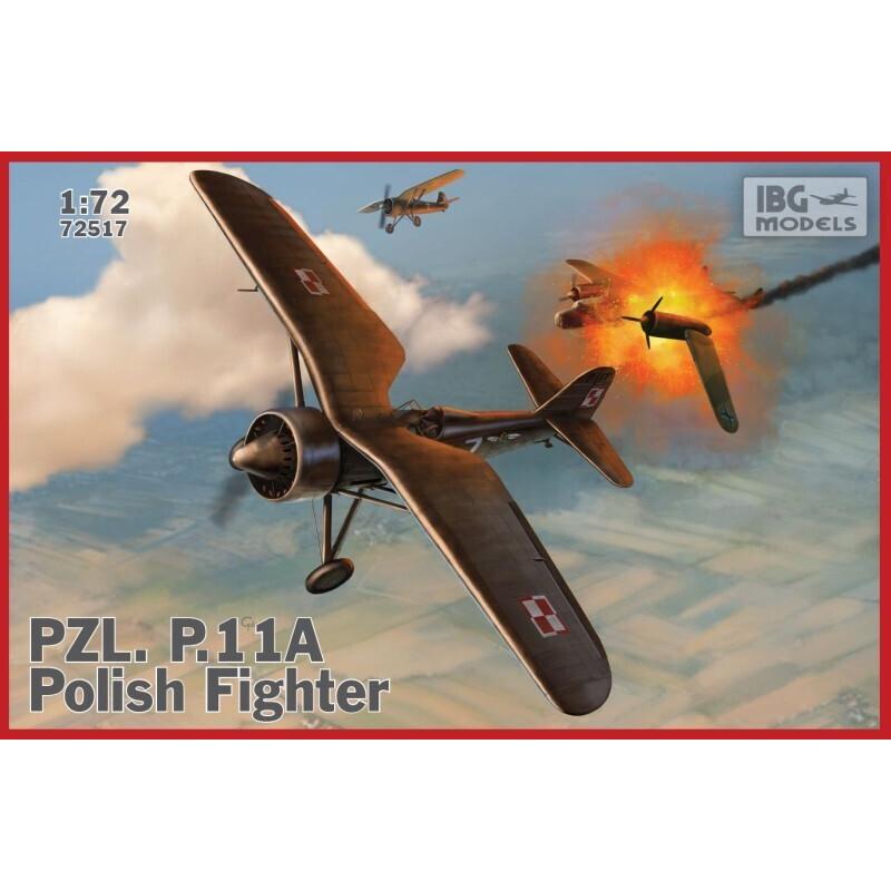 IBG 1/72 PZL P.11a Â Â Â  Plastic Model Kit [72517]