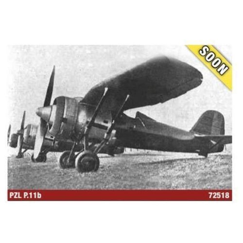 IBG 1/72 PZL P.11b Fighter Romanian Service Plastic Model Kit [72518]