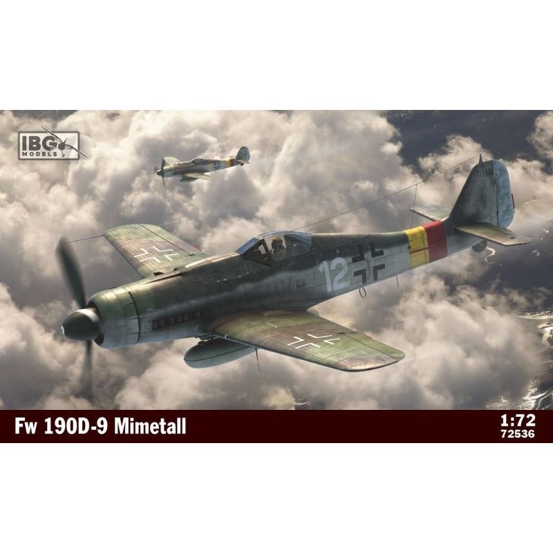 IBG 1/72 Focke-Wulf Fw 190D-9Â Mimetall Plastic Model Kit