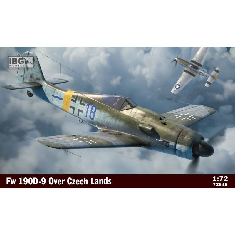 IBG 1/72 Focke-Wulf Fw 190D-9 Over Czech Lands Plastic Model Kit