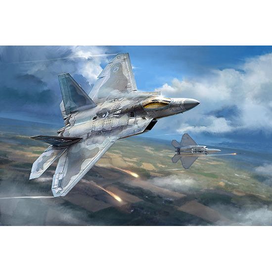 I Love Kit 1/48 F-22A Raptor Plastic Model Kit [62801]