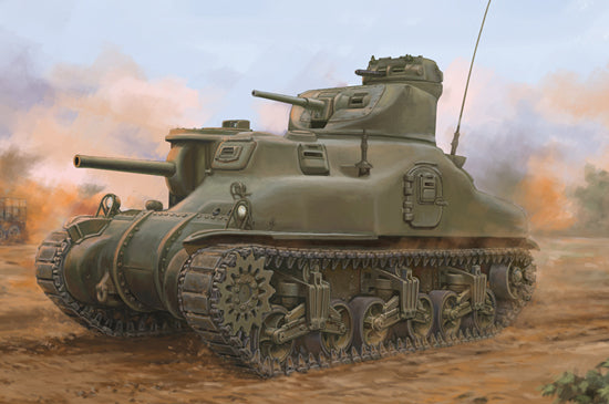 I Love Kit 1/35 M3A1 Medium Tank Plastic Model Kit [63516]