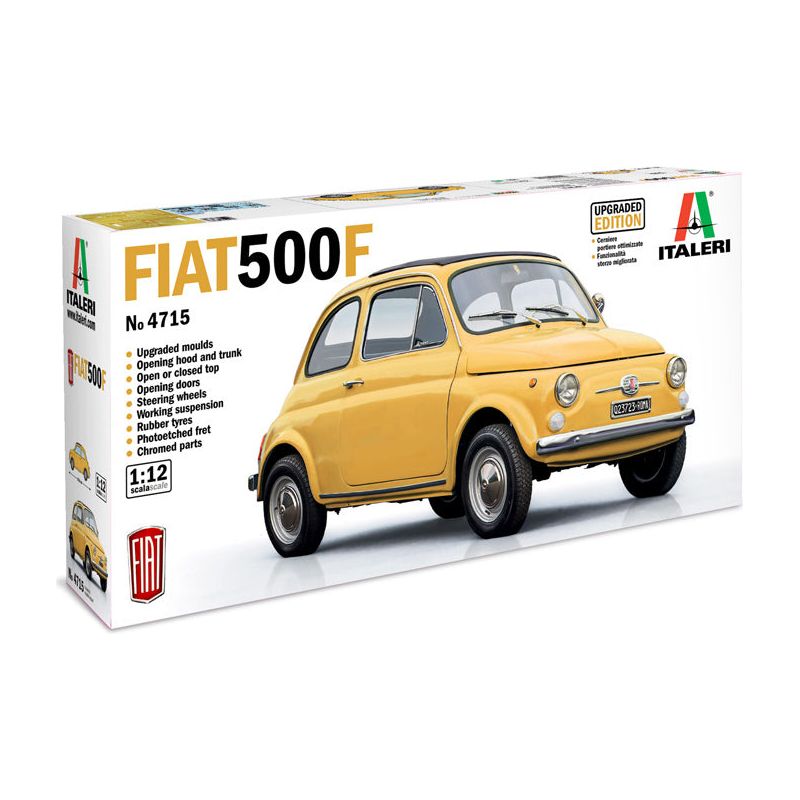 ITALERI 1/12 Fiat 500 F Upgraded Edition