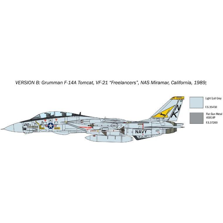 ITALERI 1/72 F-14A Tomcat 50th First Flight Anniversary