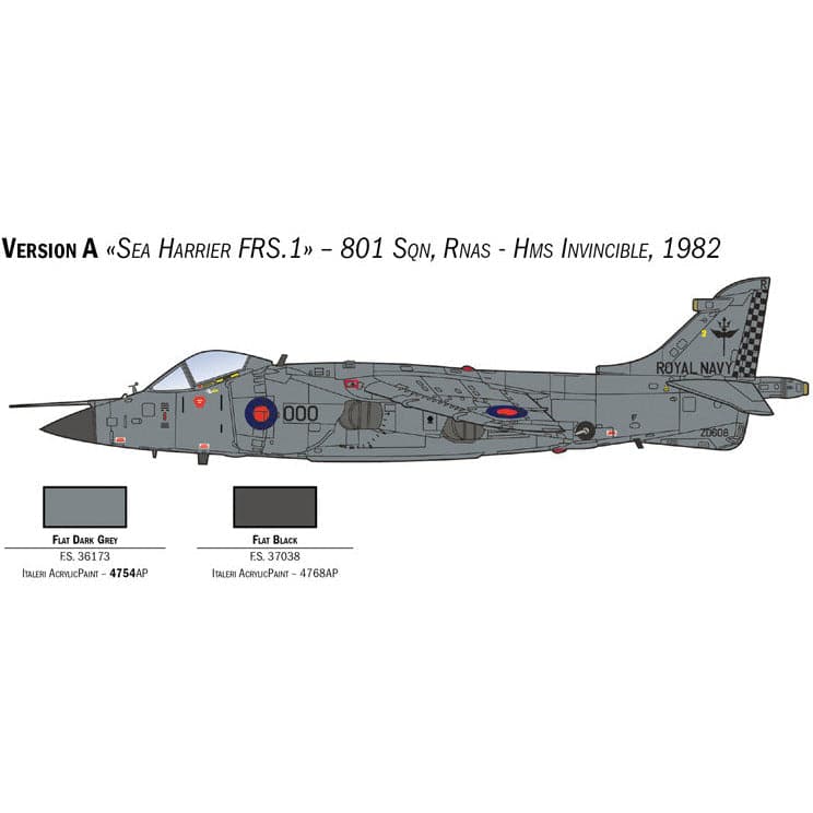 ITALERI 1/72 Sea Harrier FRS.1