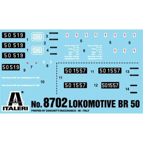 ITALERI 1/87 Lokomotive BR50