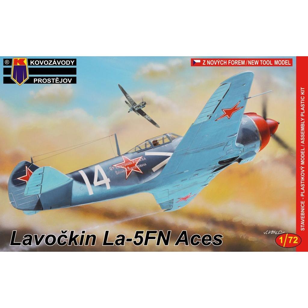 Kovozavody 1/72 LavoCkin La-5FN Aces Plastic Model Kit