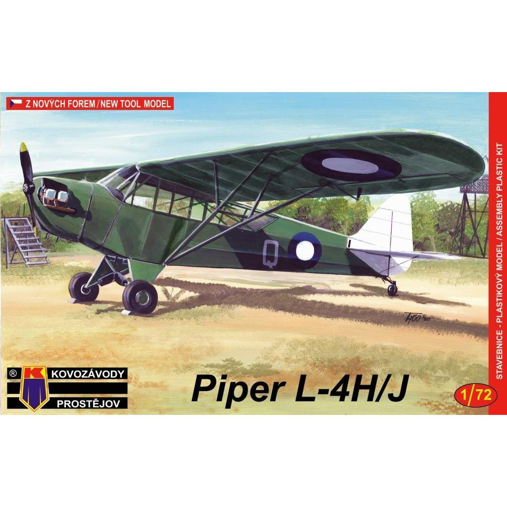 Kovozavody 1/72 Piper L-4H/J Plastic Model Kit