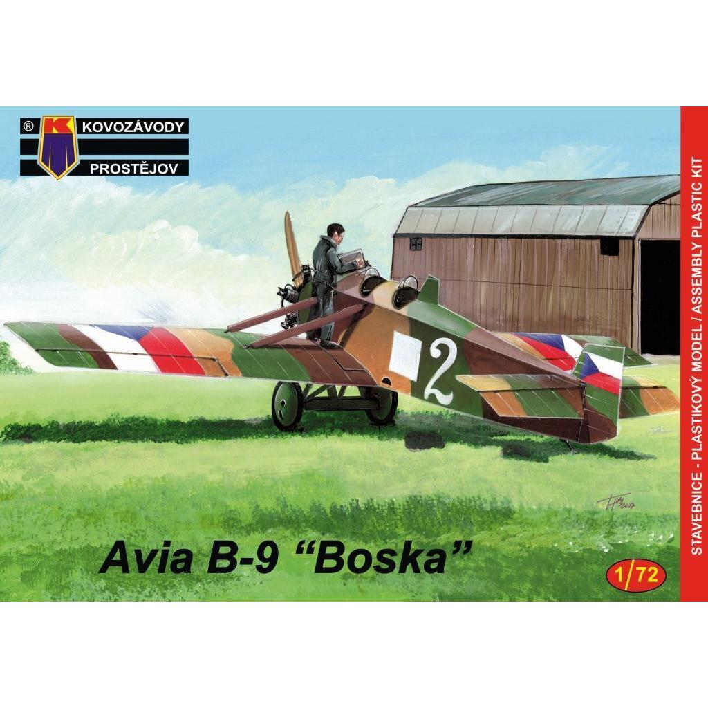 Kovozavody 1/72 Avia BH-9 Military Plastic Model Kit