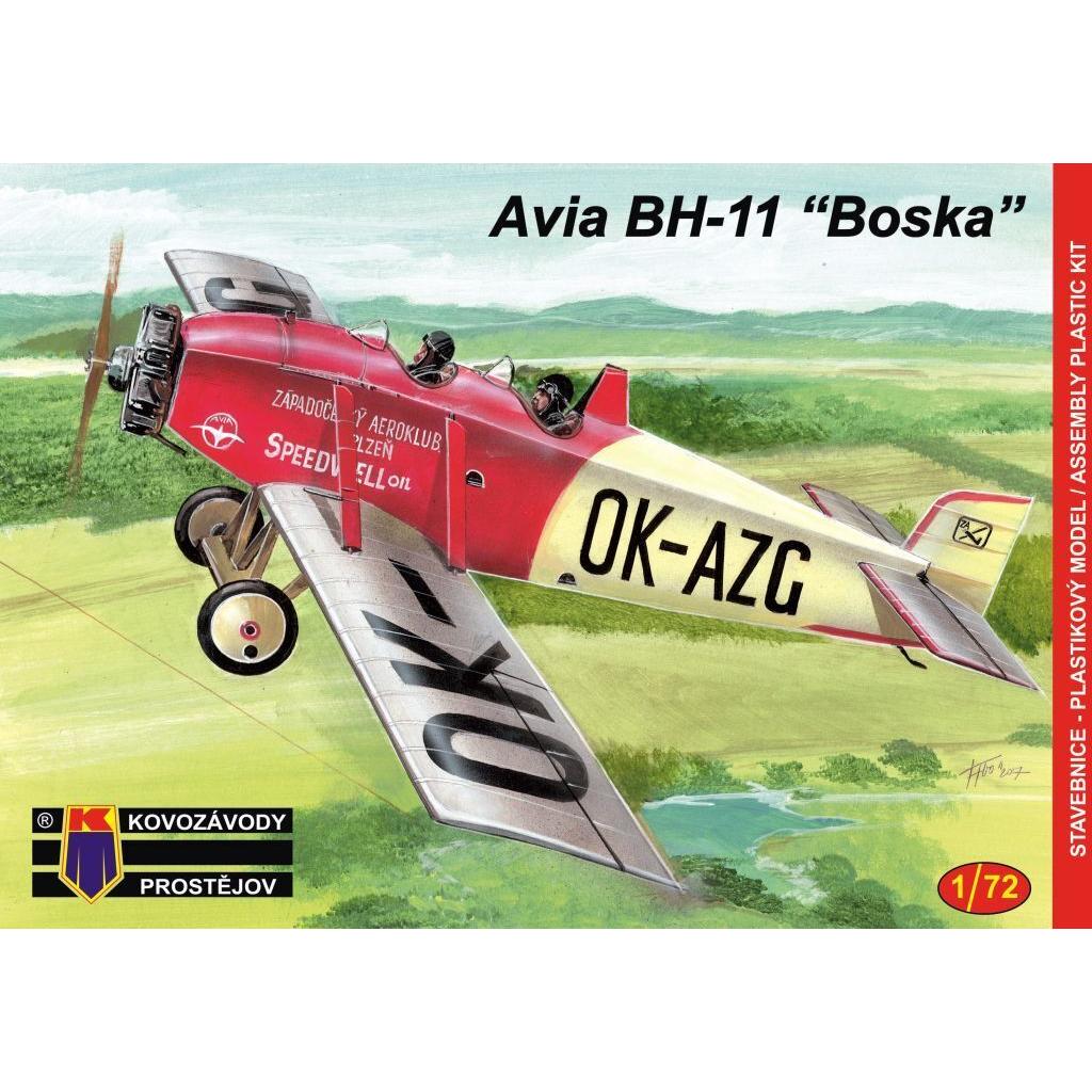 Kovozavody 1/72 Avia BH-11 Civilian Plastic Model Kit