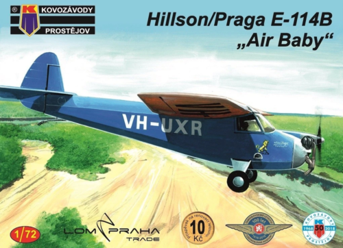 Kovozavody 1/72 Hillson E-114B Air Baby Plastic Model Kit