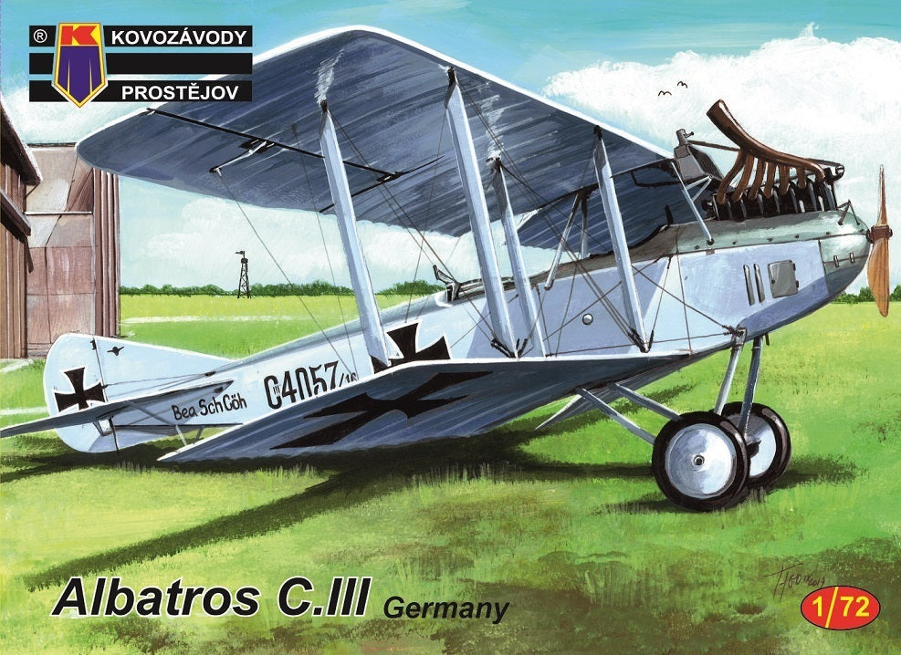 Kovozavody 1/72 Albatros C.III Germany Plastic Model Kit