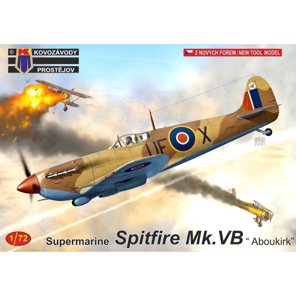 Kovozavody 1/72 Spitfire Mk.VB "Aboukir" Plastic Model Kit