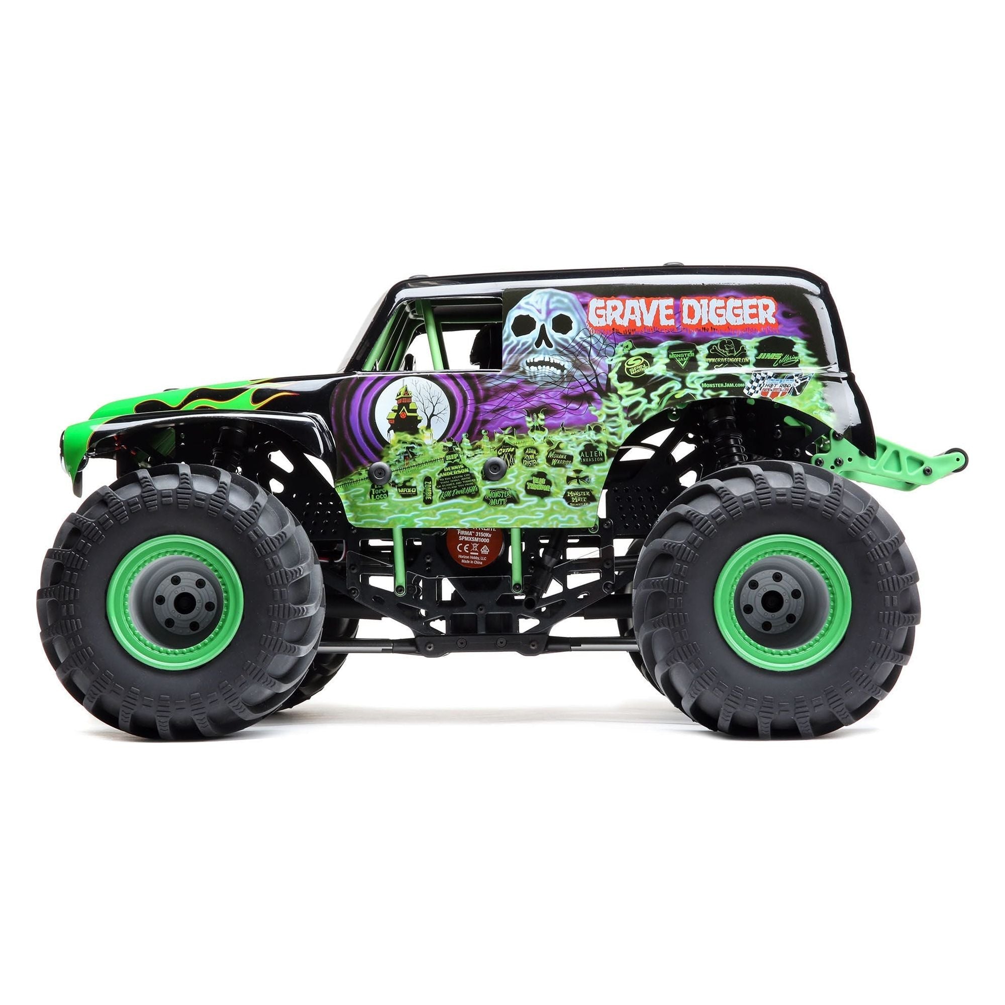 LOSI LMT Grave Digger Solid Axle Monster Truck, RTR, LOS040