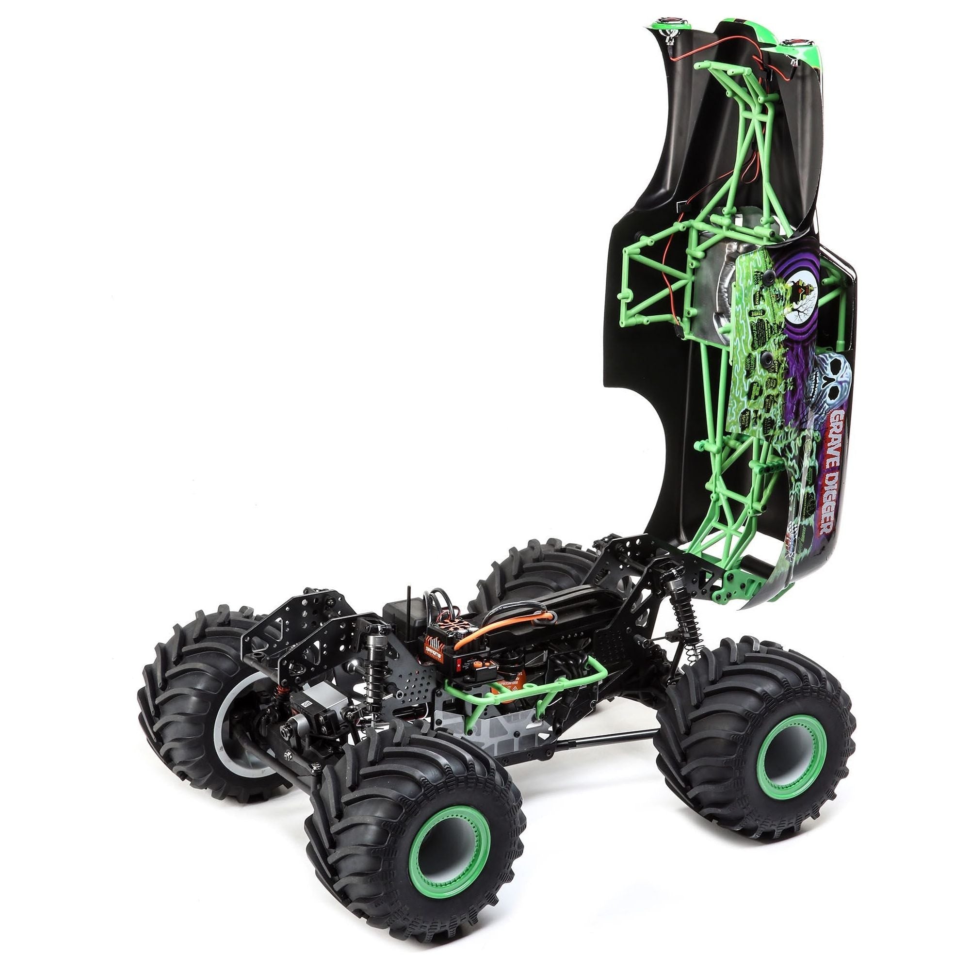 LOSI LMT Grave Digger Solid Axle Monster Truck, RTR, LOS040