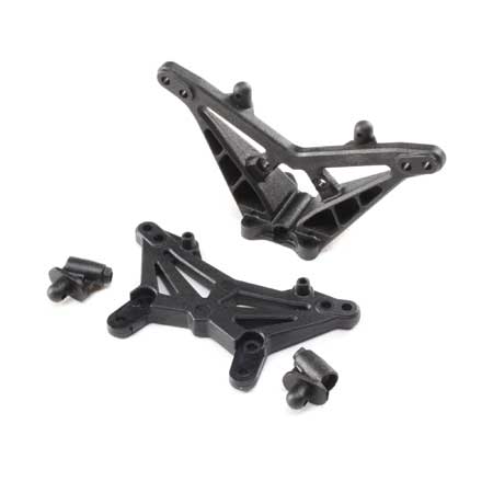 LOSI Front and Rear Shock Tower Mini T 2.0