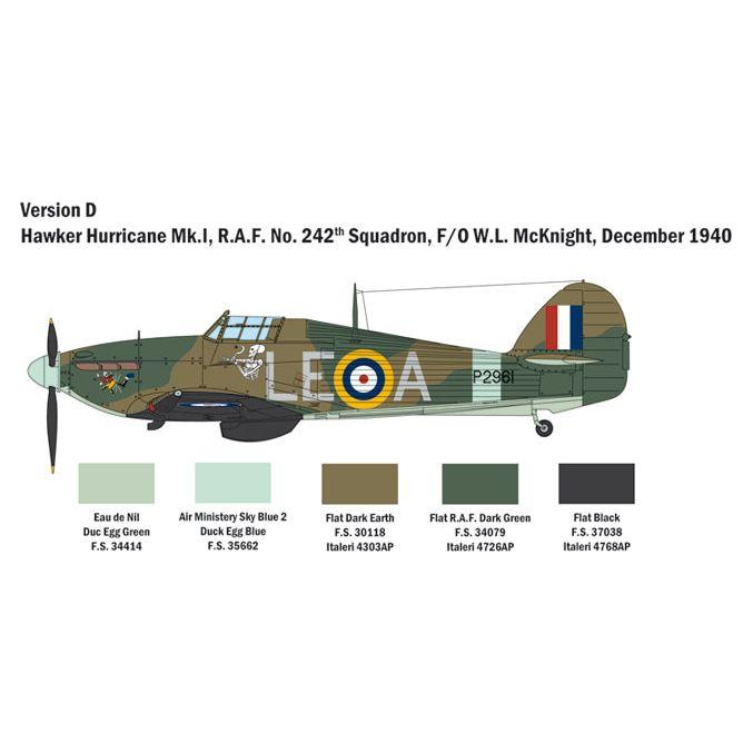 ITALERI 1/48 Hurricane Mk.I Battle of Britain