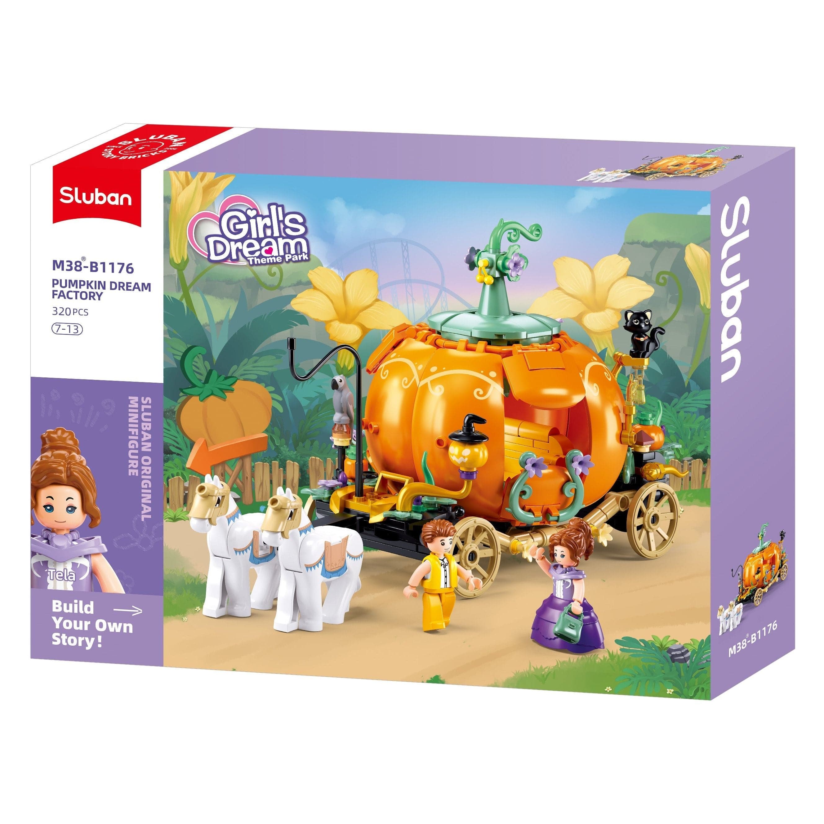 SLUBAN GIRL PUMPKIN CHARIOT 319 PCS C16