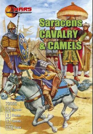 Mars 1/72 Saracens cavalry & camels Plastic Model Kit