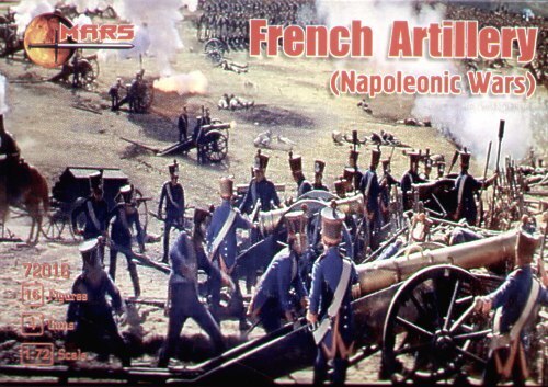 Mars 1/72 French Artillery Plastic Model Kit