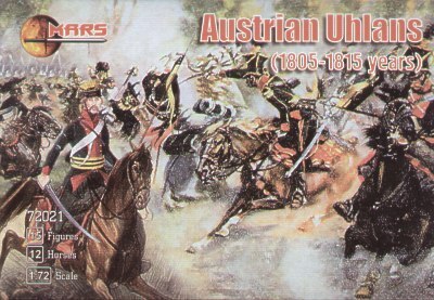 Mars 1/72 Austrian Uhlans 1805-1815 years Plastic Model Kit