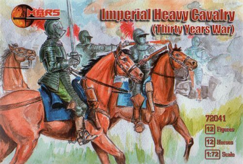 Mars 1/72 Imperial Heavy Cavalry (Thirty Year War) Plastic Model Kit