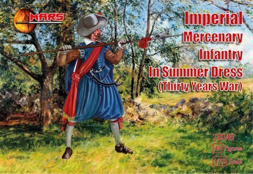 Mars 1/72 Imperial Mercenary Infantry in summer dress TYW Plastic Model Kit