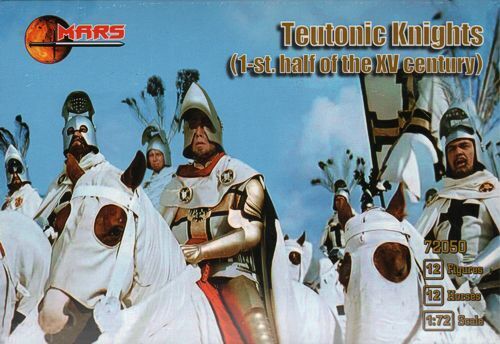 Mars 1/72 Teutonic Knights Plastic Model Kit