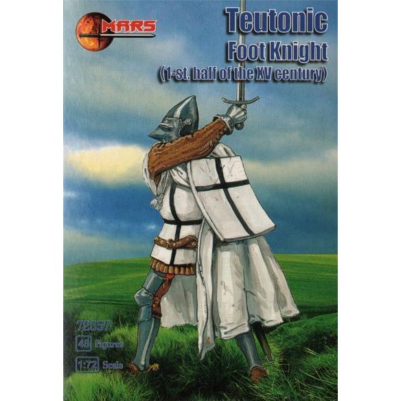 Mars 1/72 Teutonic Foot Knights Plastic Model Kit