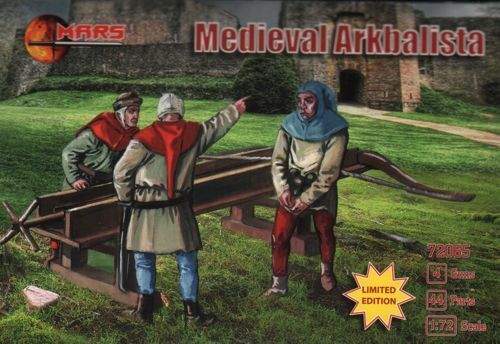 Mars 1/72 Medieval Arcbalista Plastic Model Kit