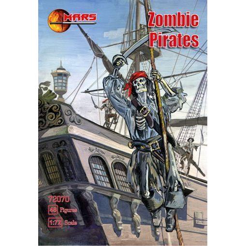 Mars 1/72 Zombies - Pirates Plastic Model Kit