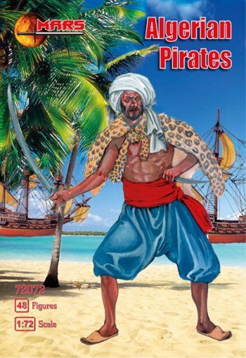 Mars 1/72 Algerian pirates 16 - 17 century Plastic Model Kit