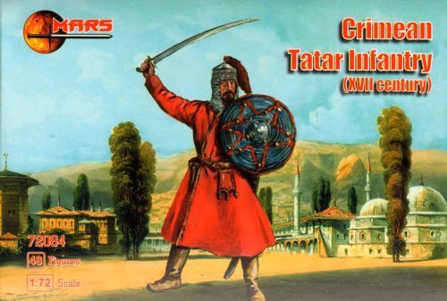 Mars 1/72 Crimean Tatar infantry17th century Plastic Model Kit