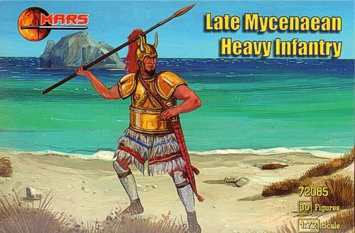 Mars 1/72 Early Mycenaean infantry Plastic Model Kit