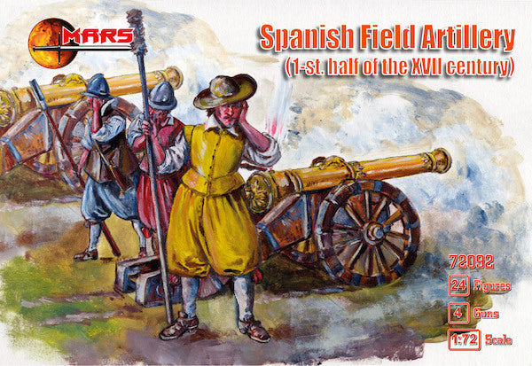 Mars 1/72 Spanish Field Artillery first half of the 17th century Plastic Model Kit