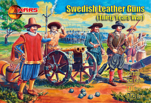 Mars 1/72 Swedish Leather Guns TYW Plastic Model Kit