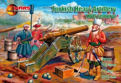 Mars 1/72 Turkish Heavy Artillery XVII century Plastic Model Kit