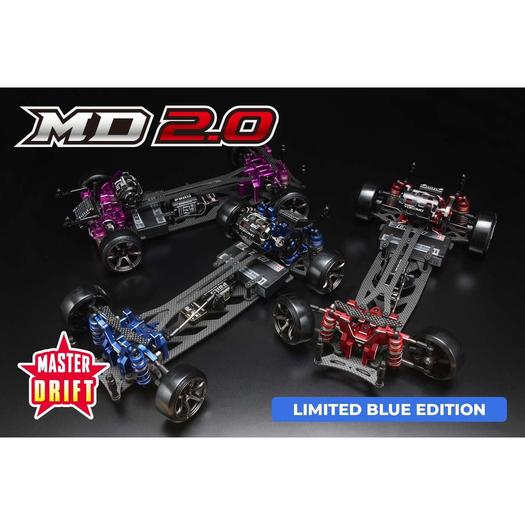 YOKOMO Master Drift MD2.0 Kit (Blue)Limited Edition