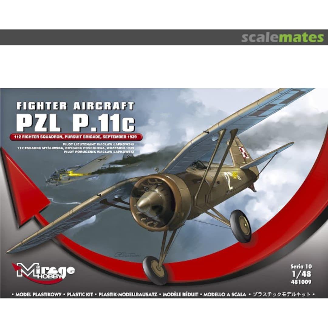 Mirage 1/48 PZL P-11c RUMANIAN AIR FORCE (with photoetch) Plastic Model Kit