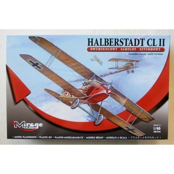 Mirage 1/48 HALBERSTADT CL.II Plastic Model Kit