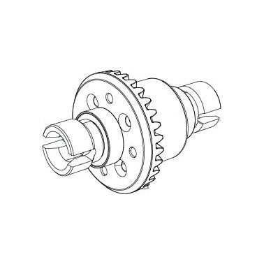 MJX HYPER GO Full Metal Gear Differential Box For 16207/16208/16209/16210