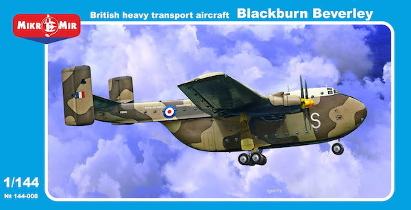 MikroMir 1/144 Blackburn Beverley. British heavy transport aircraft Plastic Model Kit