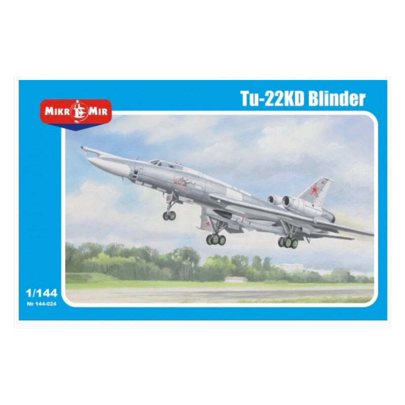 MikroMir 1/144 TU-22KD Plastic Model Kit