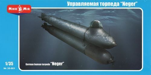 MikroMir 1/35 NEGER - German human torpedo Plastic Model Kit